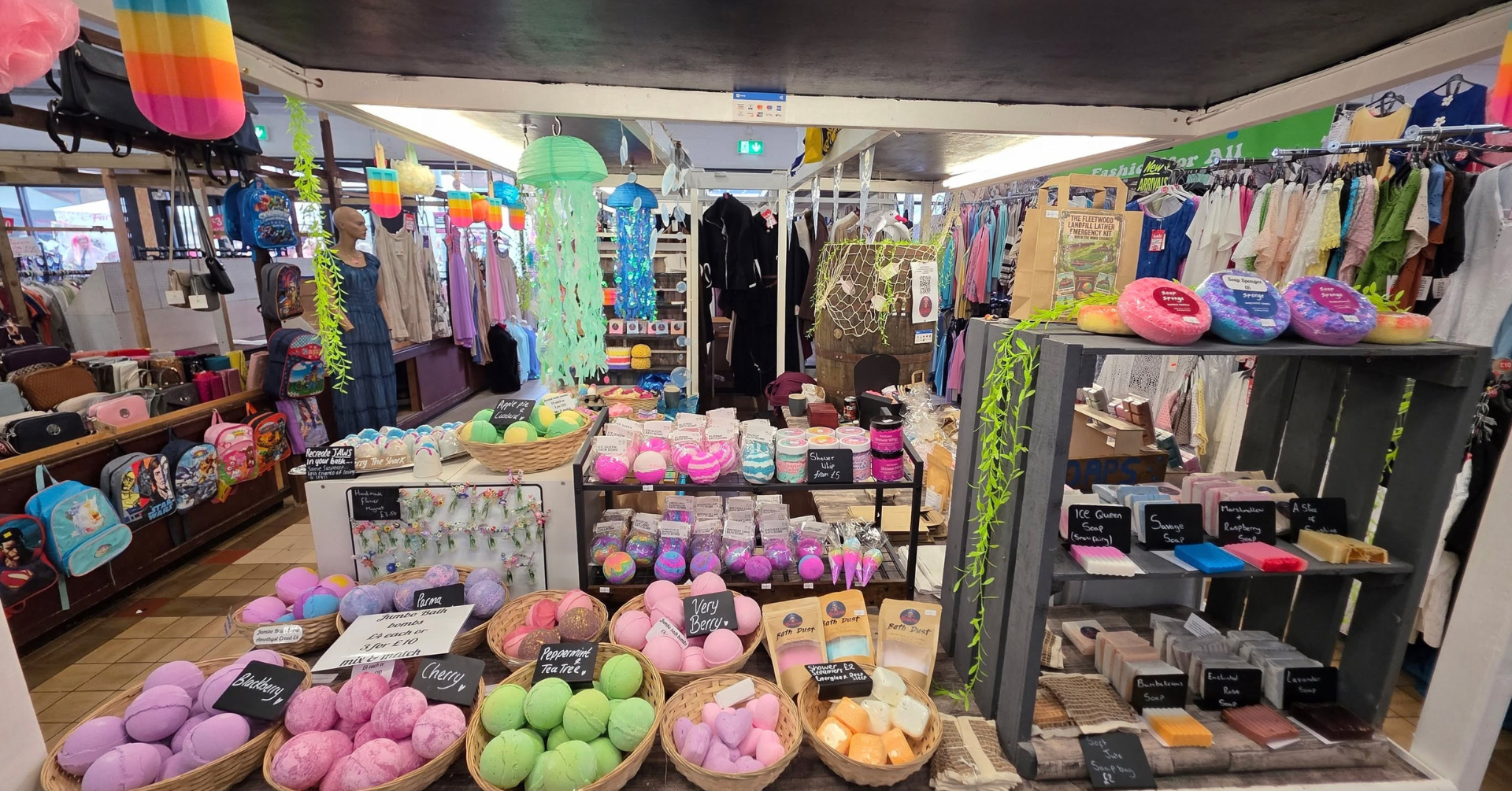 Soaps and bath bombs